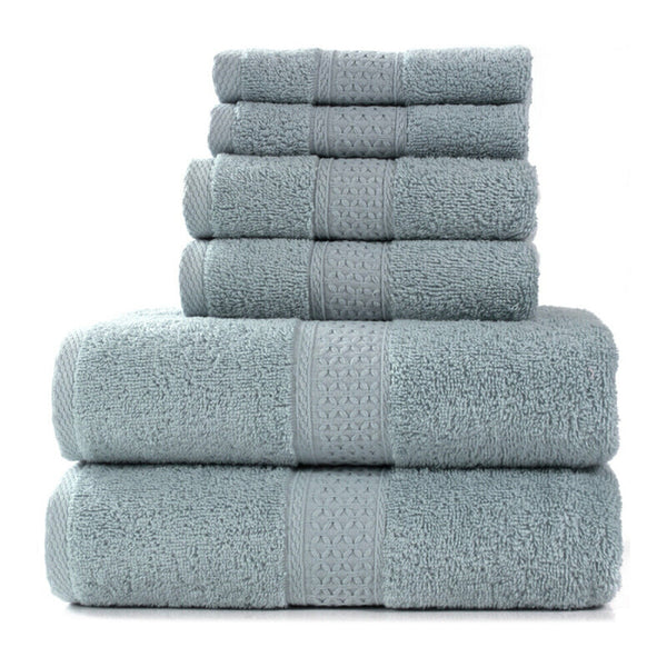 Skin-Friendly Cotton Super Absorbent Towel - Medium Gray