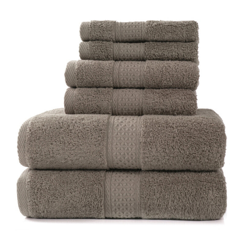 Skin-Friendly Cotton Super Absorbent Towel - Coffee