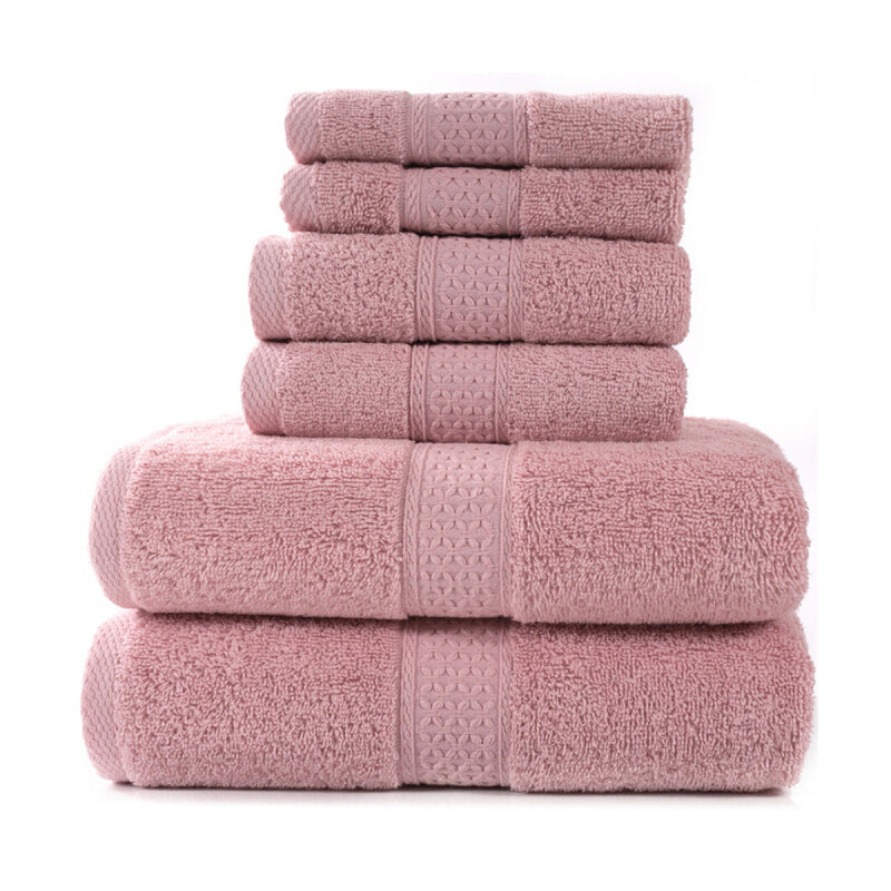 Skin-Friendly Cotton Super Absorbent Towel - Cherry Blossom Pink