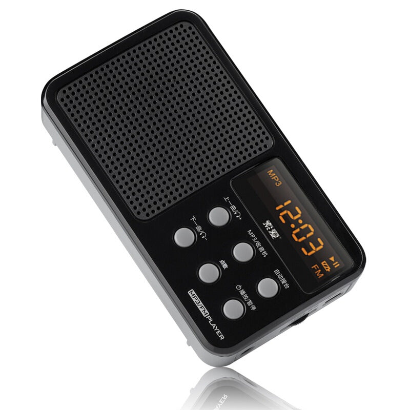 Sony Ericsson Middle-Aged Portable Radio - Black