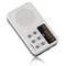 Sony Ericsson Middle-Aged Portable Radio - White