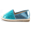 Sparkly Sequins Flats - Blue