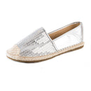 Sparkly Sequins Flats - Silver