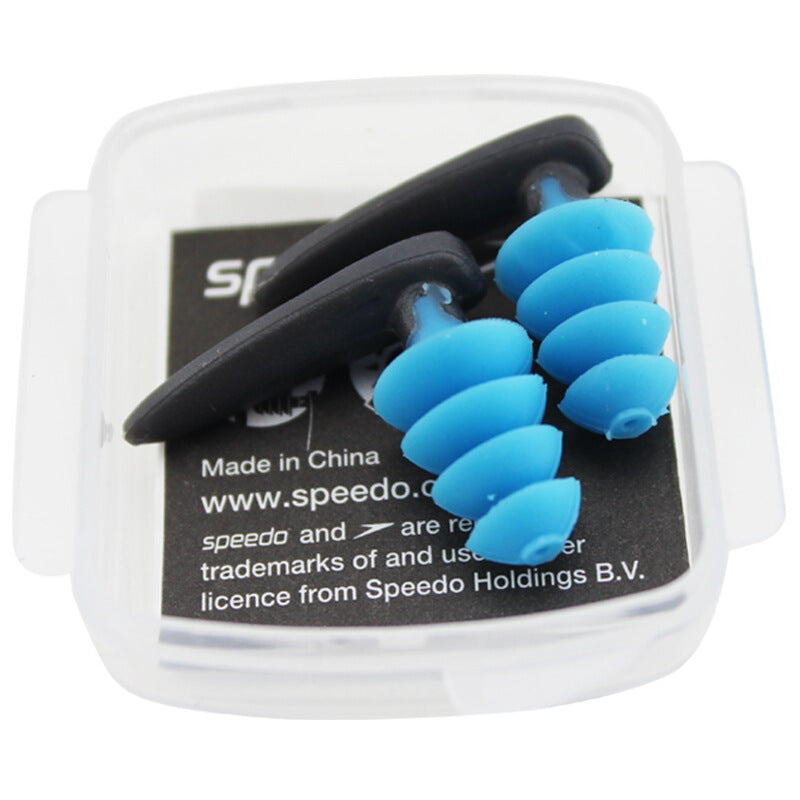 Speedo Premium Swimming Ear Buds - Blue