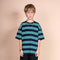 Spring Summer Striped T-Shirt - Blue