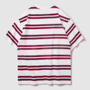 Spring Summer Striped T-Shirt - Red