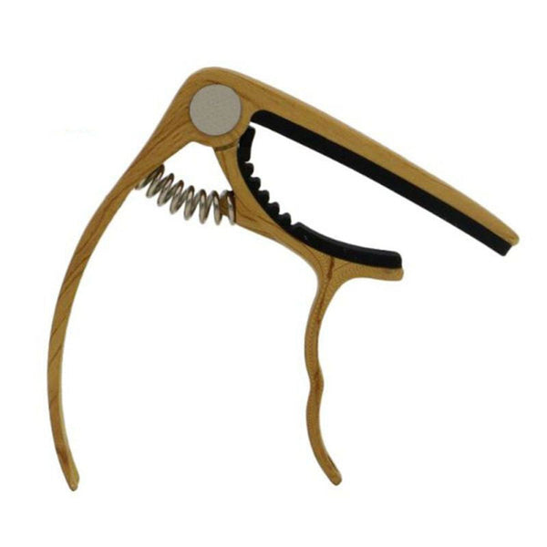 Stainless Premium Wooden Alloy Capo - Wood