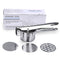 Stainless Steel Kitchen Vegetable Presser - Silver