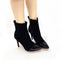 Stiletto Ankle Boots - Black