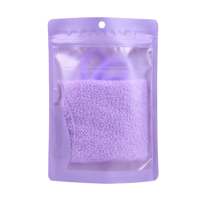 Stretchable Body Exfoliating Scrubber - Purple