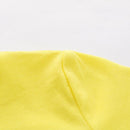 Summer Cartoon Print T-Shirt - Yellow