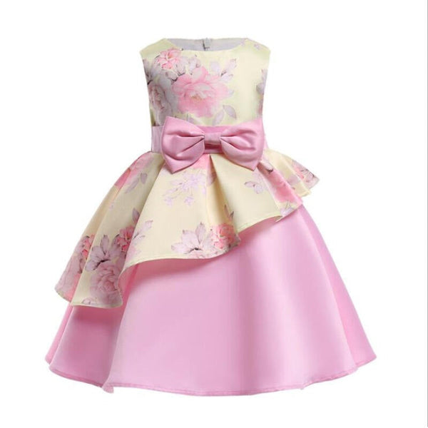 Summer Princess Party Dress - Beige