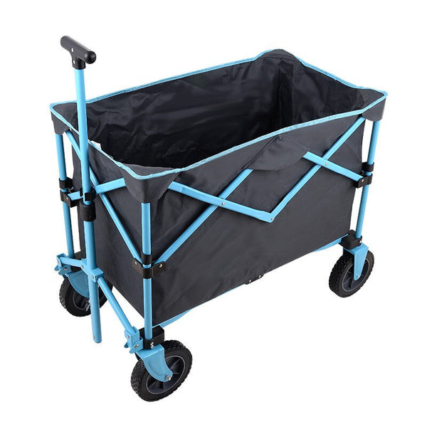 Supermarket shopping Durable Luggage Cart - Black