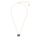 Swarovski Premium 38cm Swan Necklace - Black