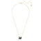 Swarovski Premium 38cm Swan Necklace - Black