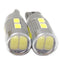 T10 Premium 2 Pcs Led Light Bulbs - Silver