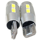 T10 Premium 2 Pcs Led Light Bulbs - Silver