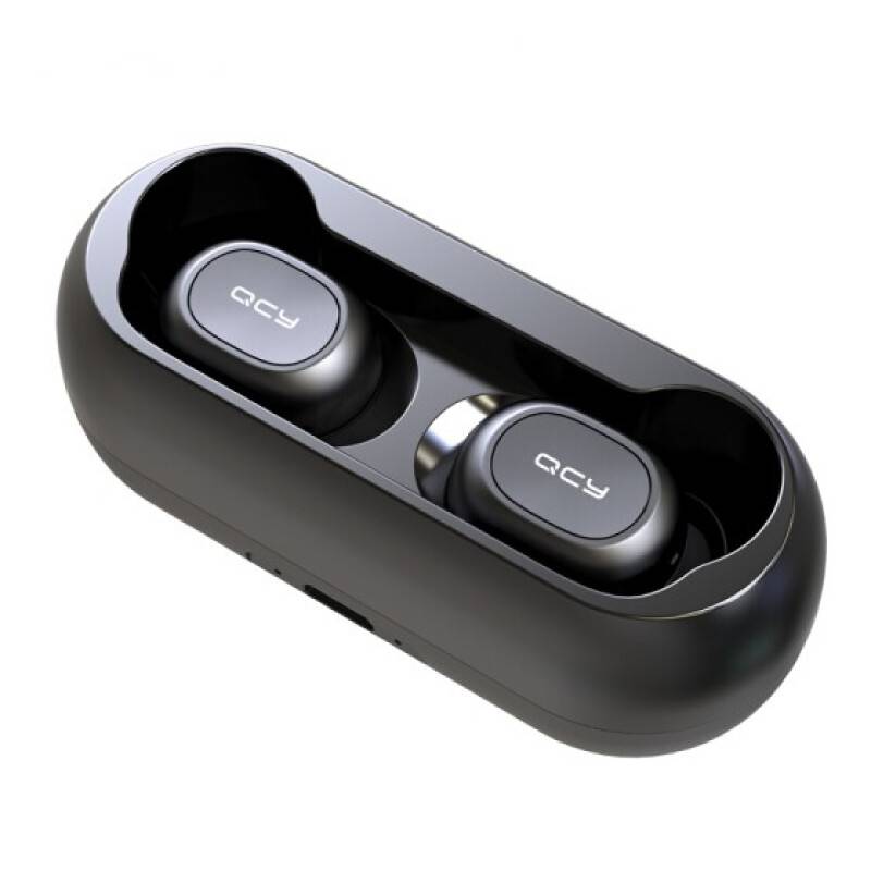 T1C Mini Premium Wireless Earphones - Black