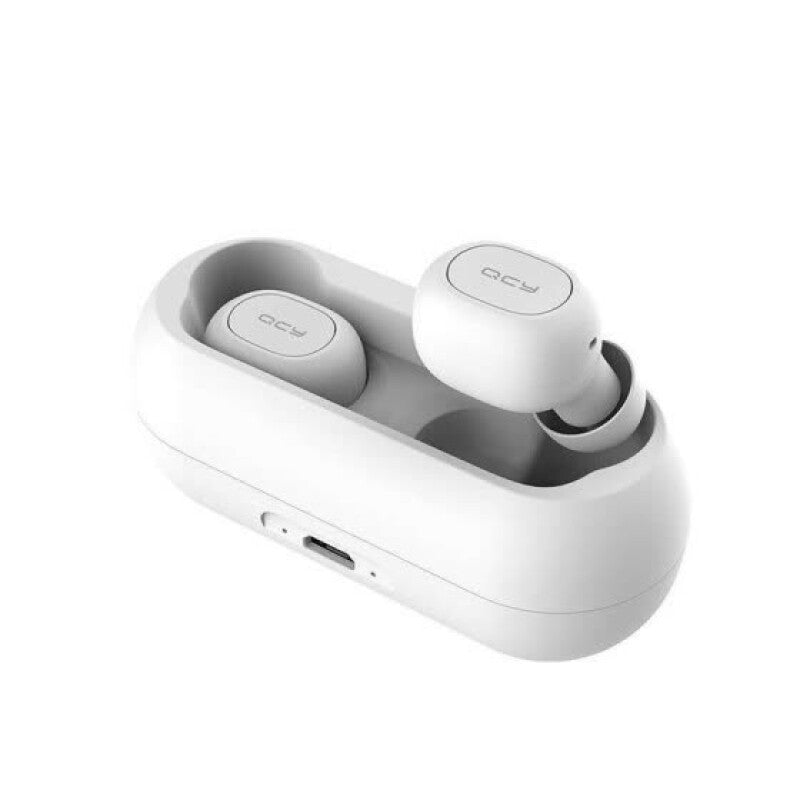 T1C Mini Premium Wireless Earphones - White