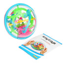 3D Spherical Maze Intellect Ball Balance Game Magical Puzzle with 100 Barriers Educational Toy