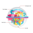 3D Spherical Maze Intellect Ball Balance Game Magical Puzzle with 100 Barriers Educational Toy