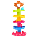 Baby Childern Tower Puzzle Rolling Ball Bell Stackers Toys Kids Developmental Toy