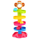 Baby Childern Tower Puzzle Rolling Ball Bell Stackers Toys Kids Developmental Toy