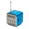 TD-V26 Mini Toproad Portable Music Speaker - Blue