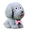 Teddy Dog Cartoon Figurine - Gray