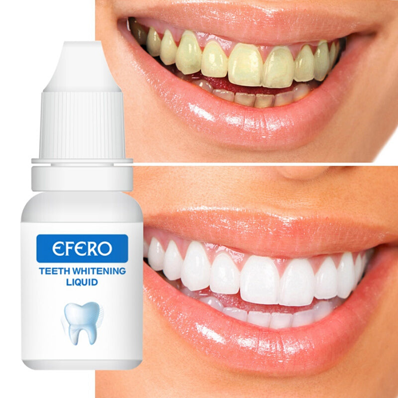 Teeth Whitening Cleaning Serum Oral Hygiene - White