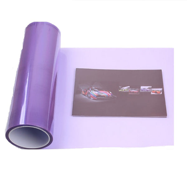 Three Layers 30cmX 100cm Premium Film Sticker - Purple