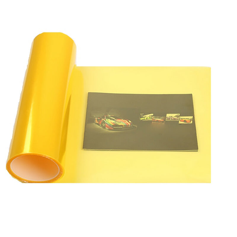 Three Layers 30cmX 100cm Premium Film Sticker - Gold