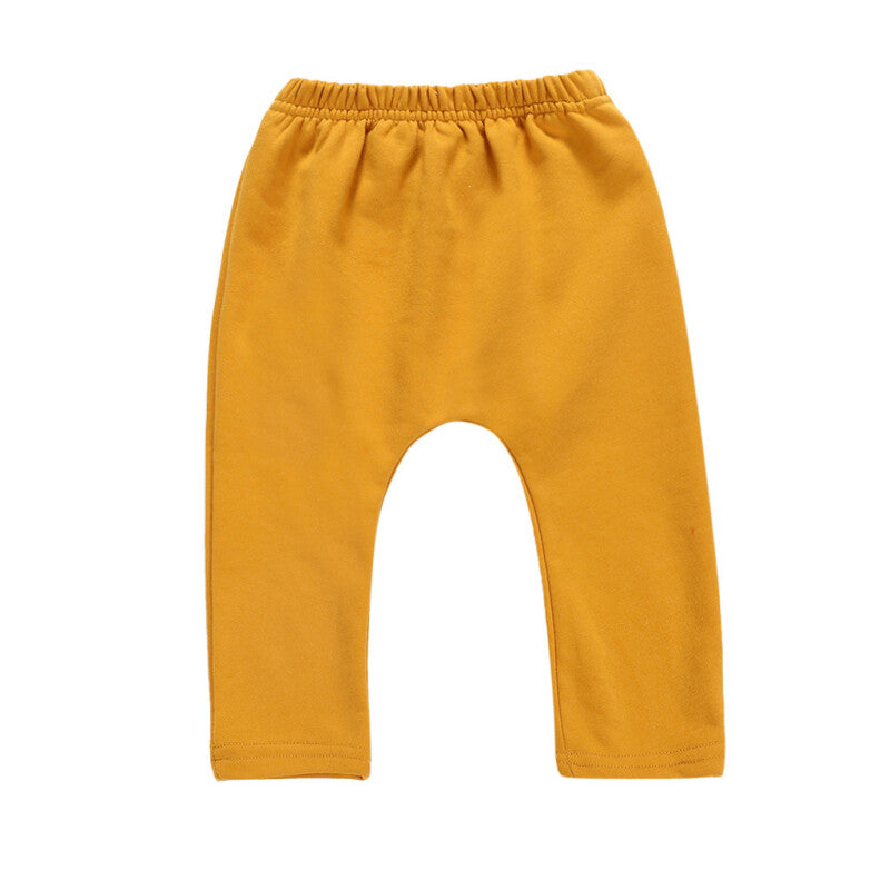 Toddler Animal Trouser Pants - Yellow