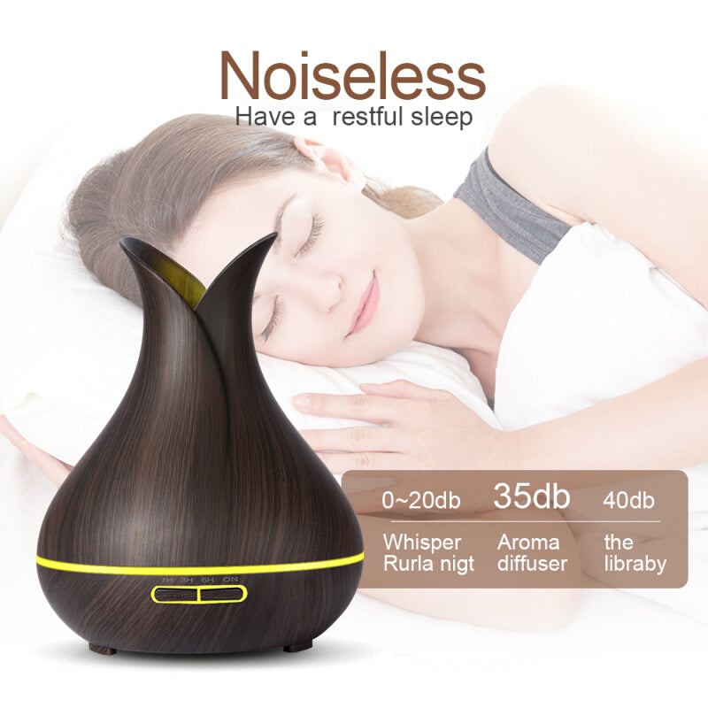 Tomnew Essential Oil Diffuser - Dark Wood