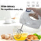 Turbo Handheld Premium Electric Mixer - White