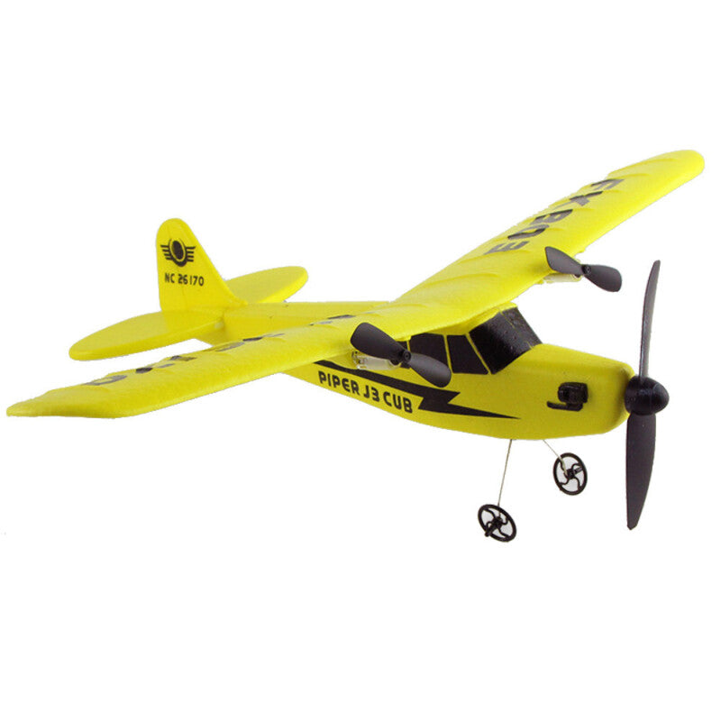 Tuscom Helicopter Plane - Yellow