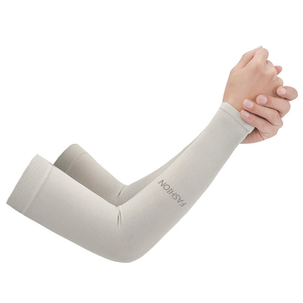 Unisex UV Protection Arm Sleeves Cover - Gray