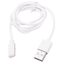 Universal USB Smart Watch Charger Cables - White