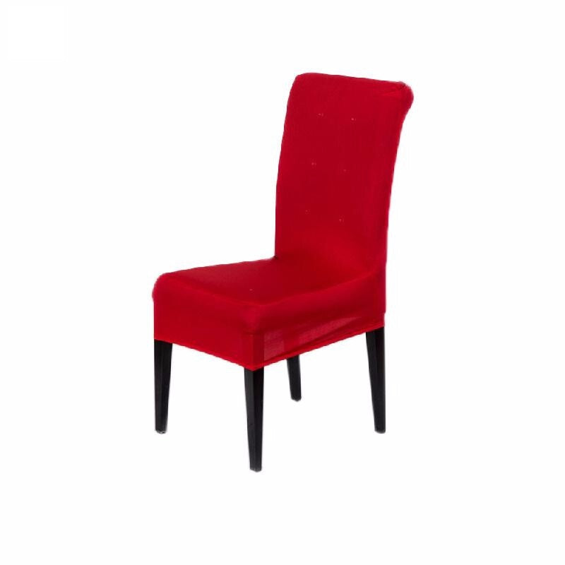 Universal Washable Cloth Stretch Chair Cover - Red