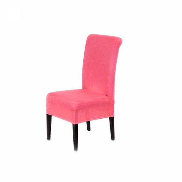 Universal Washable Cloth Stretch Chair Cover - Pink