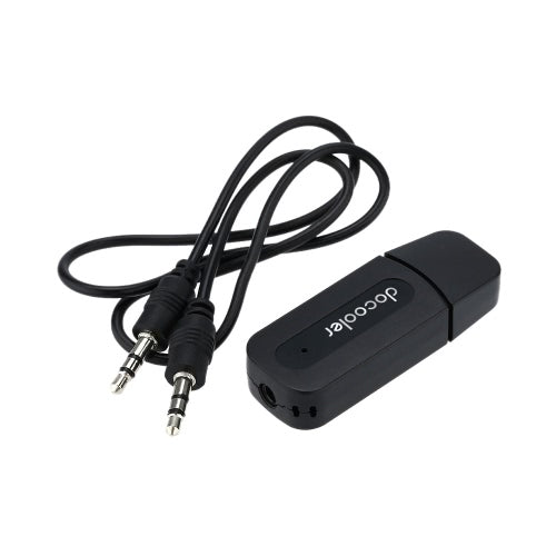 Mini USB Wireless BTAudio Receiver 3.5mm AUX  Music Adapter Car AUX Home Audio System