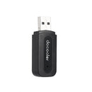 جهاز استقبال BTAudio لاسلكي صغير USB مقاس 3.5 ملم محول موسيقى AUX للسيارة ونظام صوت منزلي AUX