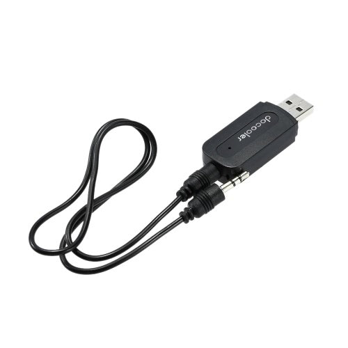 جهاز استقبال BTAudio لاسلكي صغير USB مقاس 3.5 ملم محول موسيقى AUX للسيارة ونظام صوت منزلي AUX