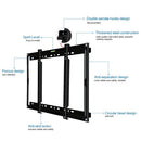 Slim LCD LED Plasma TV Wall Mount  Bracket 26~42 Inch Max VESA 400*300mm Super Strong 110lbs Weight Capacity