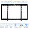 Slim LCD LED Plasma TV Wall Mount Bracket 37"-70" Inch Max VESA 600*400mm Super Strong 110lbs Weight Capacity