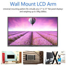 Articulating Plasma Swivel LCD LED TV Wall Mount Bracket 17 22 26 32 36 37 Inch