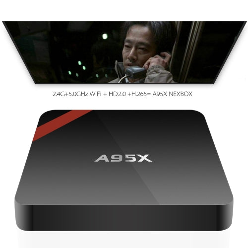 A95X Smart Android 6.0 TV Box S905X 2G/8G قابس أمريكي