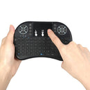 2.4GHz LED Backlit Wireless Keyboard with Touchpad Mouse Remote Control