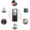 مشغل RUIZU X02 الأصلي بسعة 8 جيجابايت و1.8 بوصة HiFi MP3 MP4