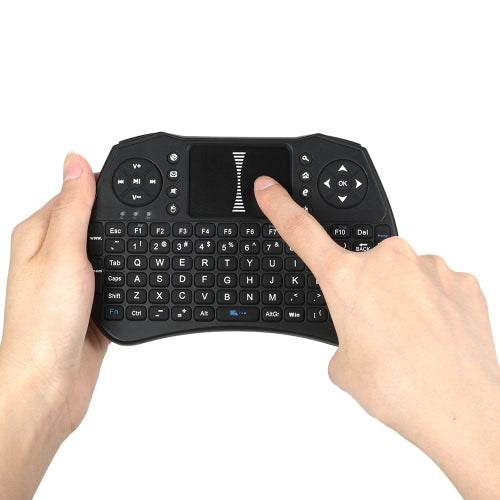 2.4GHz Wireless QWERTY Keyboard Air Mouse Touchpad Handheld Remote Control